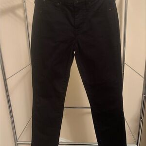 J. Crew Womans 9 Vintage slim straight Black Jeans